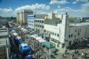 Fairbanks' Midnight Sun Festival draws big crowds at the Summer Solstice.