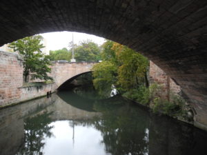 Canals and walkways add peaceful, livable touches to a once-devastated city. Photo by Clark Norton