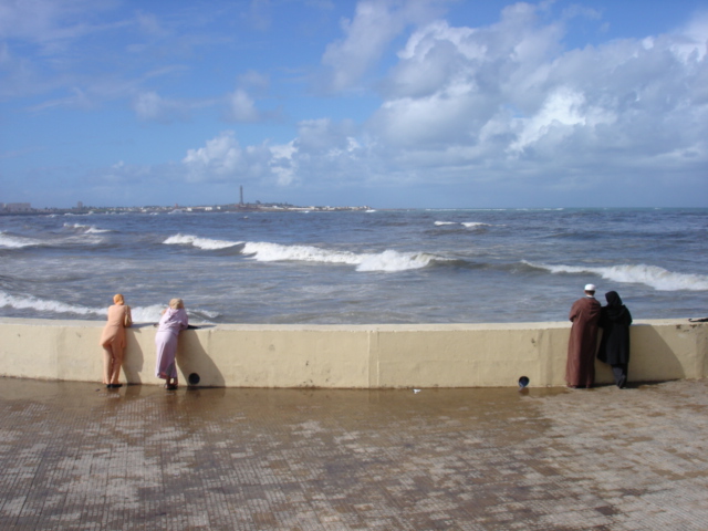 Overlooking the Atlantic in Casablanca, Morocco -- a baby boomer favorite destination. Photo by Clark Norton