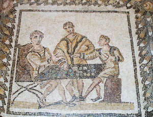 Roman mosaics from the Bardo Museum, Tunis. 