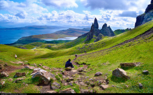 Scottish coast. Photo by Moyan Brenn, Flickr. 