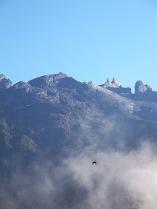 The summit awaits for Mt. Kinabalu climbers. Photo by Samantha on flickr. 