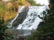 Ithaca Falls. Photo from Ithaca CVB
