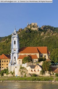 The village of Durnstein lies on the Danube in Austria's beautiful Wachau Valley. Photo by Dennis Cox/WorldViews