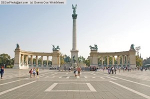 Heroes' Square, Budapest. Photo by Dennis Cox, WorldViews
