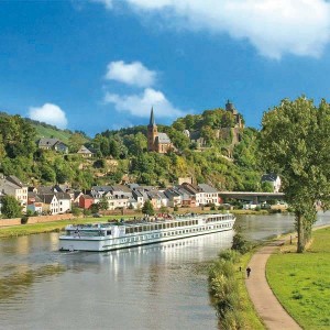 A CroisiEurope ship on the Moselle River. Photo from CroisiEurope.