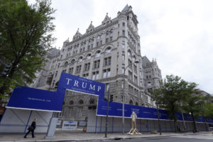DC's new Trump Hotel -- will this be your lodging? Photo from Washington Examiner