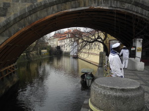 Prague's Little Venice section, near the Charles Bridge. Photo by Clark Norton