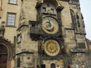 Prague's Astronomical Clock in Old Town Square. Photo by Clark Norton
