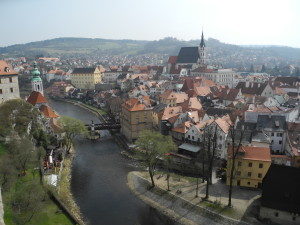 Cesky Krumlov, a medieval Czech town visited on an Insight Vacations tour. Photo by Clark Norton.
