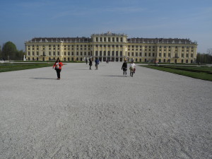Vienna's Schönbrunn Palace was too small for Empress Maria Theresa. Photo by Clark Norton. 
