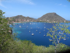 The harbor at Terre-de-Haut, Guadeloupe.  Photo by Catharine Norton.