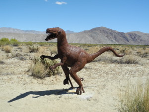 A dancing dinosaur. Photo by Catharine Norton.