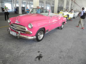 Driving a classic American car is the classiest way to get around Havana. Photo by Clark Norton