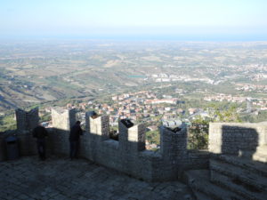 Views extend to the Adriatic Coast. Photo by Catharine Norton. 