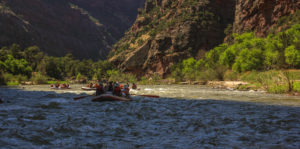 Rafting the Green is an ideal family adventure. 