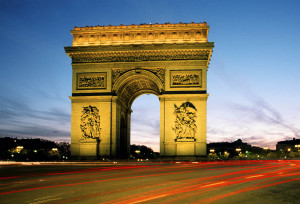 Paris' Arc de Triomphe. Photo by Dennis Cox/WorldViews