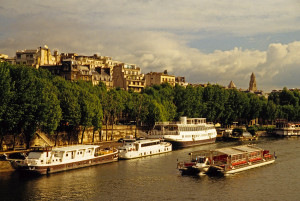Paris' Left Bank across the Seine. Photo by Dennis Cox/WorldViews