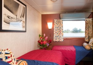 A cabin on the Grande Mariner. Photo from Blount Small Ship Adventures.