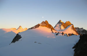 The Haute route is a breathtaking hike through the French and Swiss Alps. 