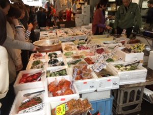 The Outer Tsukiji Market, Tokyo