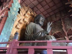 The Great Buddha in Nara. 