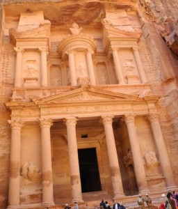 Jordan's ancient stone city of Petra -- a bonus sight with heart surgery? Photo by Clark Norton