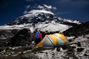 The snows of Kilimanjaro. Photo from Wilderness Travel.