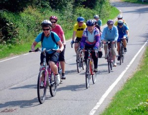 Bike tours are a great way to see the countryside and get some exercise. 