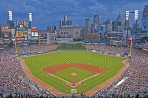 Detroit Tigers host Seattle at Comerica Park in Detroit. Photo by Dennis Cox. 