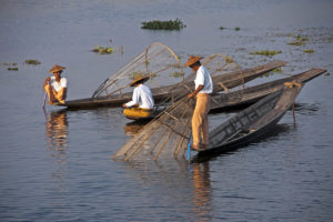 Fishermen in Myanmar. Photo by Dennis Cox/WorldViews