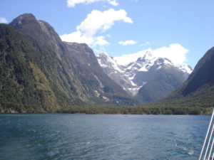 Gorgeous Milford Sound on New Zealand's South Island. Photo by Clark Norton