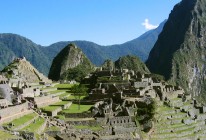 The fabled Inca site Machu Picchu reached by "glamping" in Peru. Photo from Austin Adventures