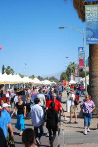 The Tucson Festival of Books attracts more than 100,000 people per year. Photo from Visit Tucson. 