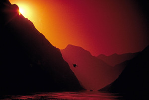 Yangtze River, China: Sunrise over the Three Gorges. Photo by Dennis Cox/WorldViews