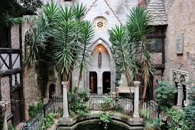 The Hammond Castle courtyard. Photo courtesy of Hammond Castle