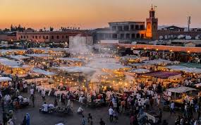 Exotic Marrakesh, Morocco, reached via the non-express 