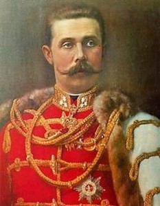 Archduke Franz-Ferdinand, great-grandfather of Princess Anita von Hohenburg