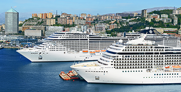 MSC cruises sail the world. Photo from MSC Cruises