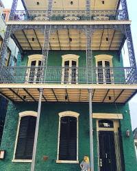 New Orleans is distinctive in architecture as well as food and music. Photo from neworleans.com