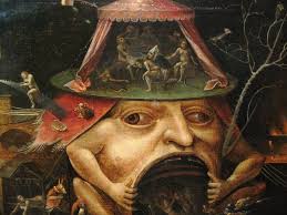 Bosch was a master of medieval horror and the grotesque. 