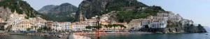 The Amalfi Coast is dotted with picturesque villages. 