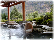 Traditional hot springs in Hanamaki, Japan. Photo from Japan National Tourism