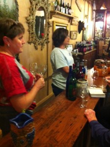 Wine tasting at Blue Ridge Vineyards in the Roanoke Valley. Photo by Clark Norton