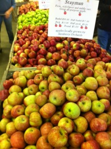 Apples galore at the Ikenberry Orchard. Photo by Clark Norton