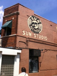 Sun Studio, Memphis, where Elvis got his start. Photo by Clark Norton 