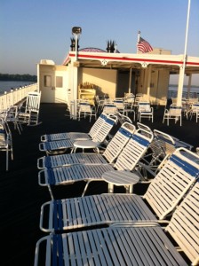 Grab a deck chair and watch the world go by on American Cruise Lines' Mississippi River voyages. Photo by Clark Norton
