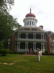 Longwood, an unfinished mansion in Natchez that's the largest octagonal house in America. Photo by Clark Norton.