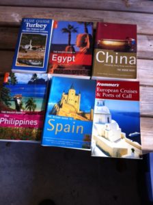 Guidebooks that have served me well.