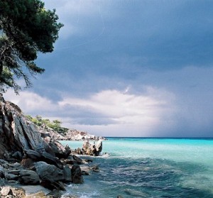 The Sithonia Peninsula's dramatic coastline is a highlight of the Halkidiki Peninsula bike tour. Photo from flickr: constant progression